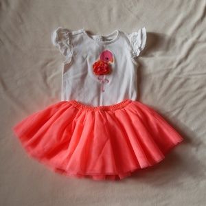 Gymboree onesie and skirt